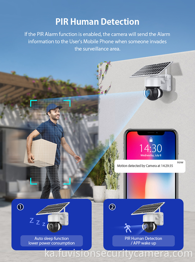 Wireless Two-way Audio Camera